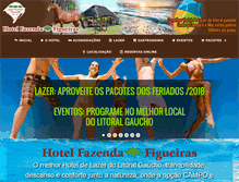 Tablet Screenshot of hotelfazendafigueiras.com